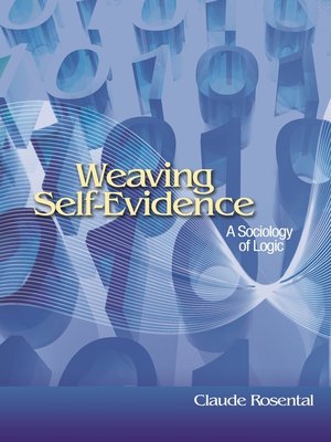 cover image of Weaving Self-Evidence